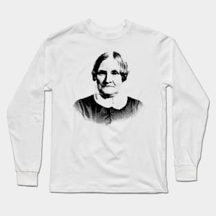 Lydia Maria Child Portrait Long Sleeve T-Shirt